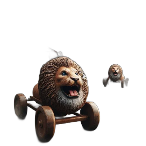 creature, animal, car, hair transparent PNG cut-out