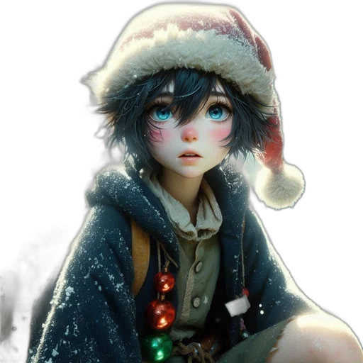 hat, face, staff, robot transparent PNG cut-out
