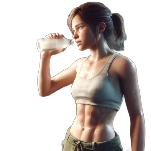 bottle, concept art, pixel art, photorealistic transparent PNG cut-out