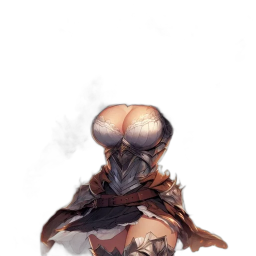 mask, robot, crown, staff transparent PNG cut-out