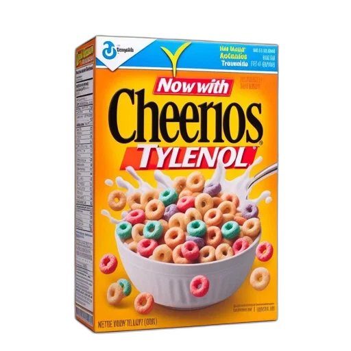 food, image, box, cheerios transparent PNG cut-out
