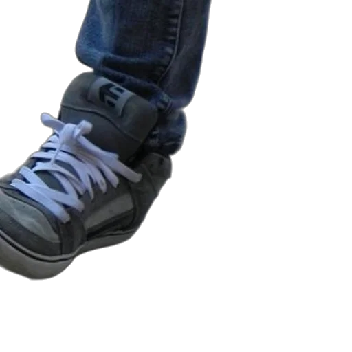 shoes, 3d render, photorealistic, person transparent PNG cut-out