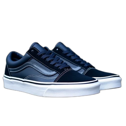 shoes, vans, old, skool transparent PNG cut-out