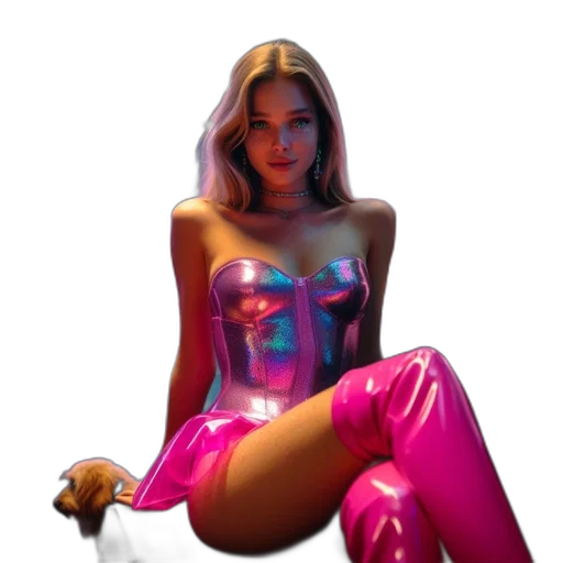 robot, dress, concept art, comic book art transparent PNG cut-out