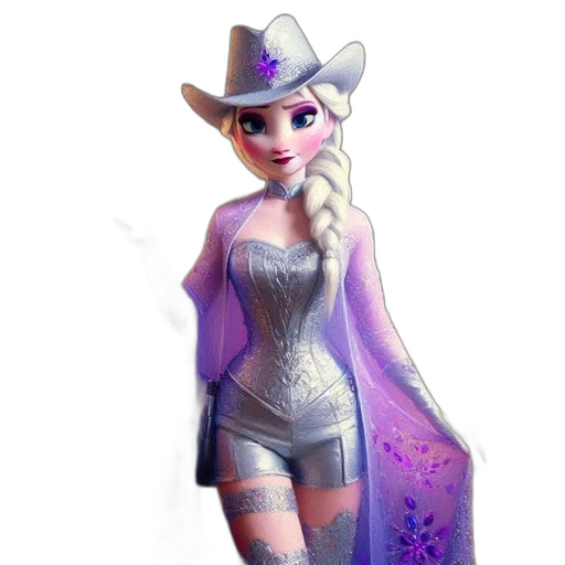 dress, hat, concept art, fantasy art transparent PNG cut-out