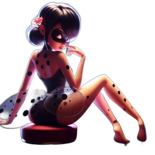 robot, dress, concept art, 3d render transparent PNG cut-out