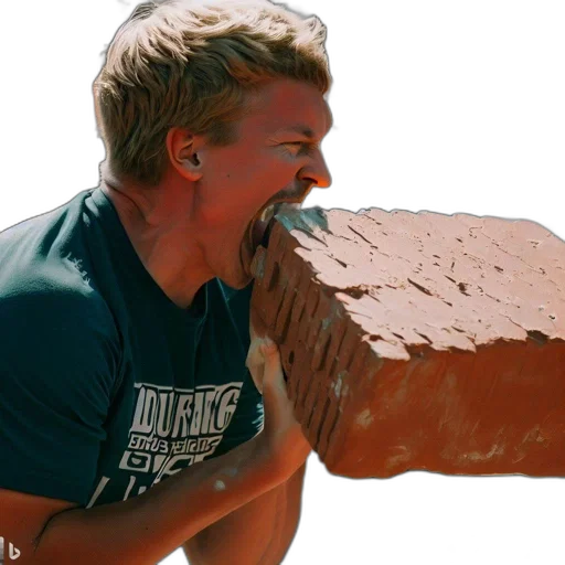 food, weapon, man, engages transparent PNG cut-out