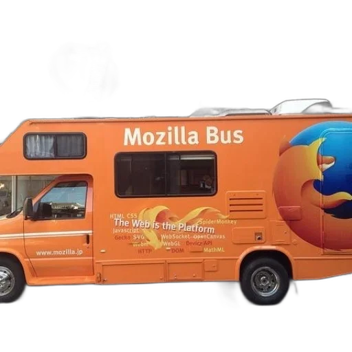 staff, 3d render, orange, mozilla transparent PNG cut-out