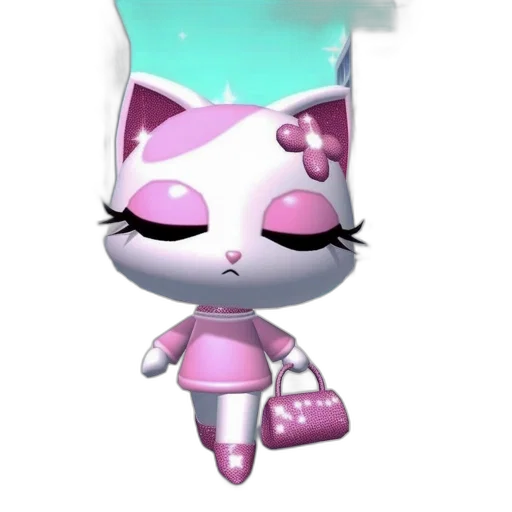 staff, creature, animal, 3d render transparent PNG cut-out