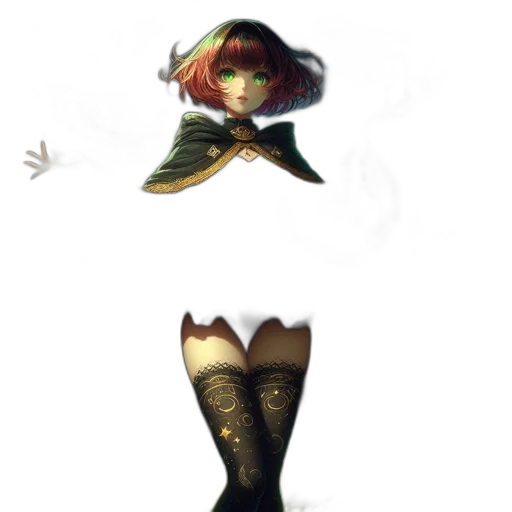 crown, mask, staff, dress transparent PNG cut-out