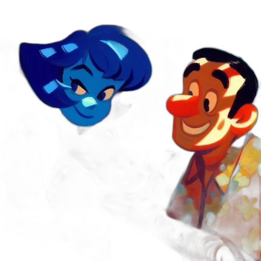 mask, face, concept art, 3d render transparent PNG cut-out