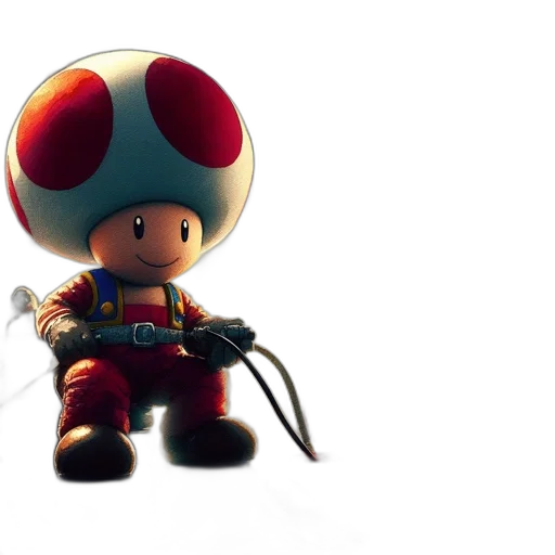 robot, 3d render, concept art, outer space transparent PNG cut-out