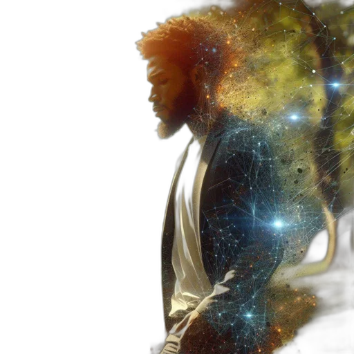 concept art, fantasy art, photorealistic, outer space transparent PNG cut-out
