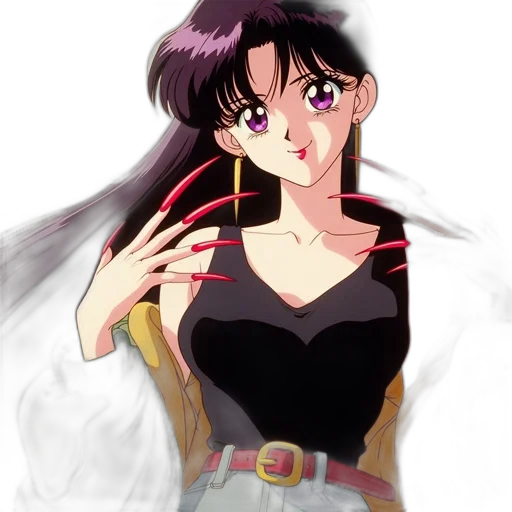 anime, vaporwave, concept art, cartoon transparent PNG cut-out