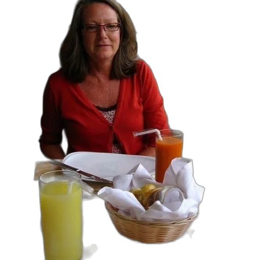 food, staff, dress, face transparent PNG cut-out