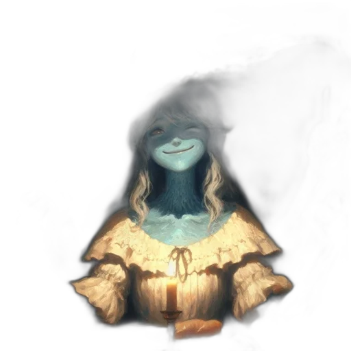 mask, staff, face, dragon transparent PNG cut-out