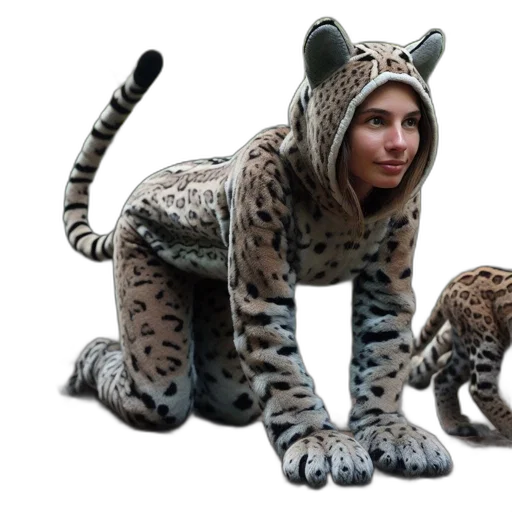 animal, creature, concept art, 3d render transparent PNG cut-out