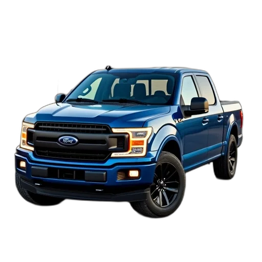 car, photorealistic, ford, 150 transparent PNG cut-out