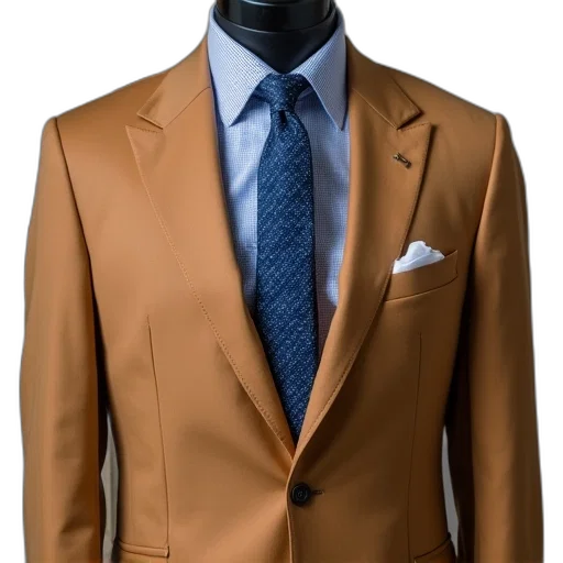 jacket, earth tones, golden, colorful transparent PNG cut-out