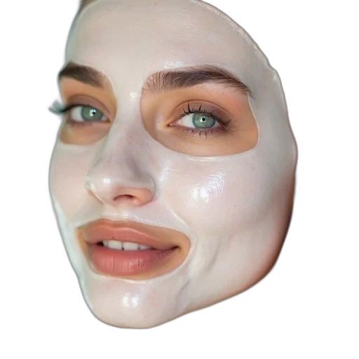 mask, face, creature, photorealistic transparent PNG cut-out