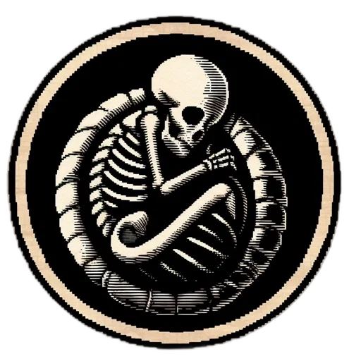 jacket, jewelry, creature, pixel art transparent PNG cut-out
