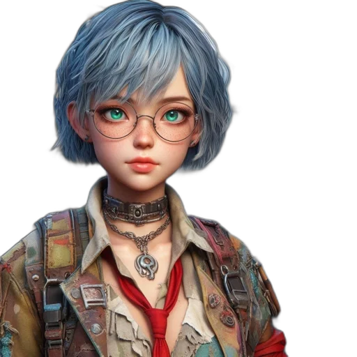 jacket, concept art, photorealistic, 3d render transparent PNG cut-out