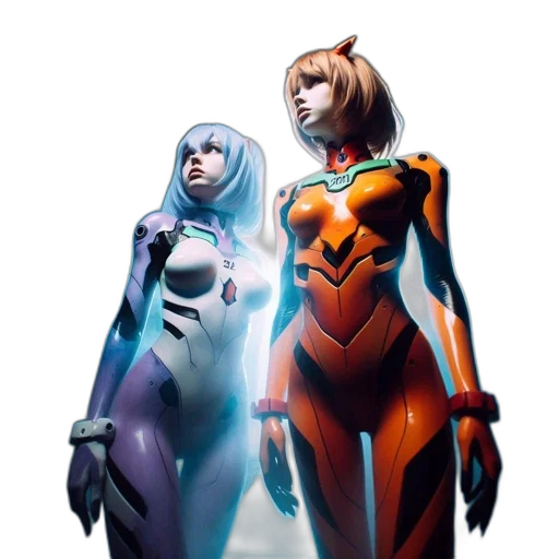 robot, concept art, comic book art, 3d render transparent PNG cut-out