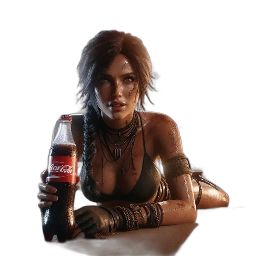 bottle, weapon, robot, cyberpunk transparent PNG cut-out