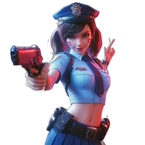 weapon, staff, jacket, face transparent PNG cut-out