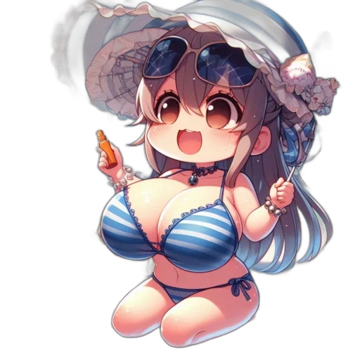 hat, umbrella, staff, weapon transparent PNG cut-out
