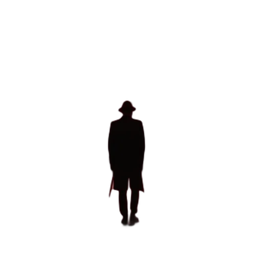 hat, umbrella, staff, jacket transparent PNG cut-out