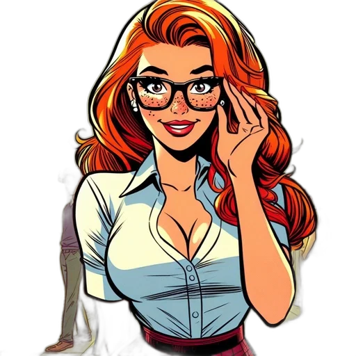 staff, cartoon, comic book art, concept art transparent PNG cut-out