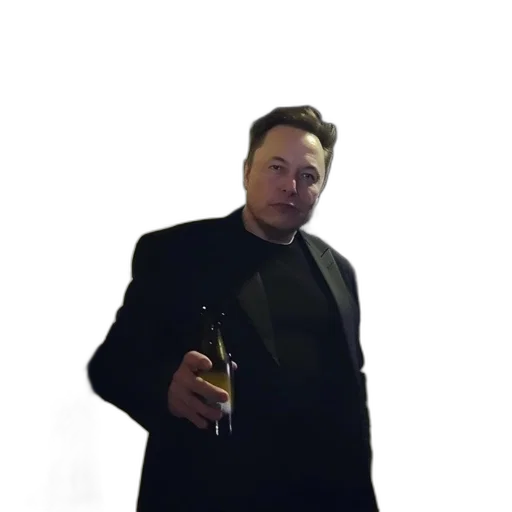 staff, robot, jacket, bottle transparent PNG cut-out