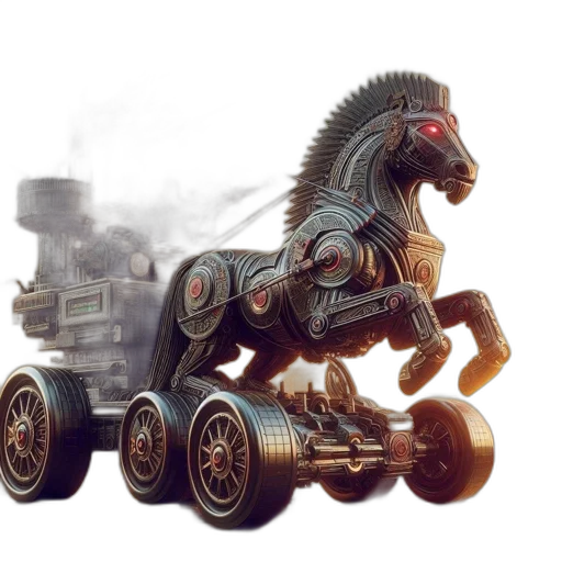dragon, robot, creature, car transparent PNG cut-out