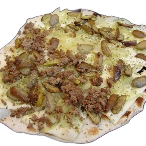 food, crown, flatbread, pizza transparent PNG cut-out