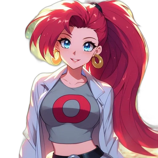 staff, jacket, hair, anime transparent PNG cut-out