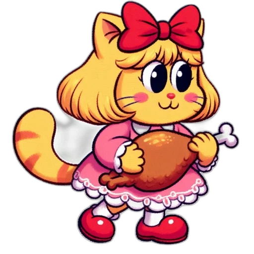 staff, dress, animal, creature transparent PNG cut-out