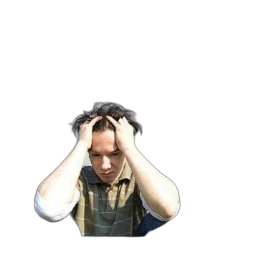 hair, creature, staff, face transparent PNG cut-out