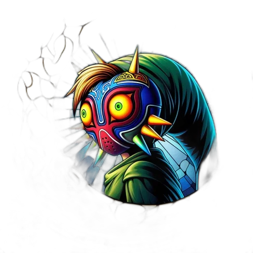 mask, robot, creature, concept art transparent PNG cut-out