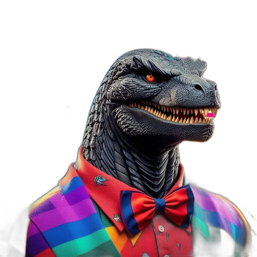 animal, creature, dragon, face transparent PNG cut-out