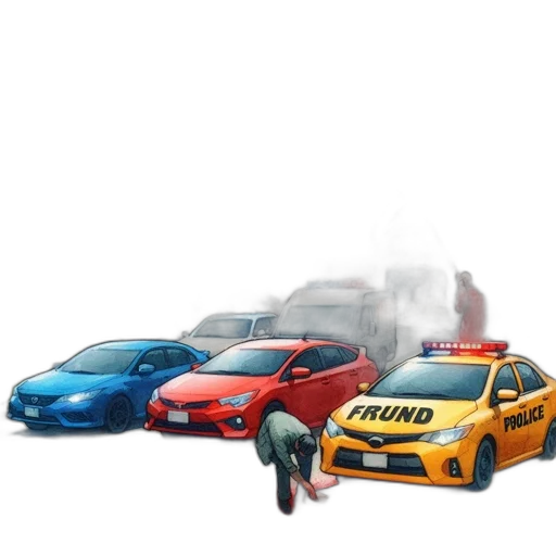 car, concept art, 3d render, photorealistic transparent PNG cut-out