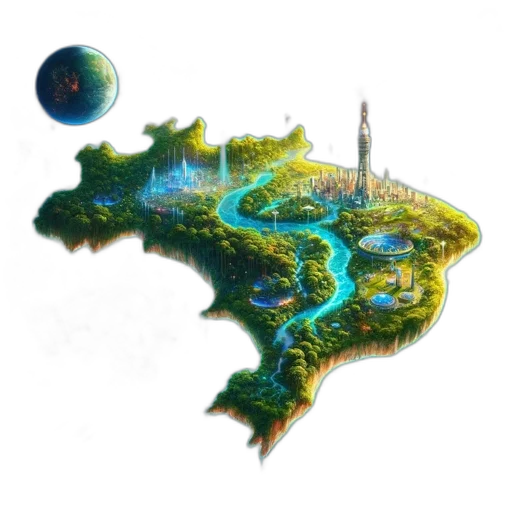 concept art, fantasy art, 3d render, pixel art transparent PNG cut-out