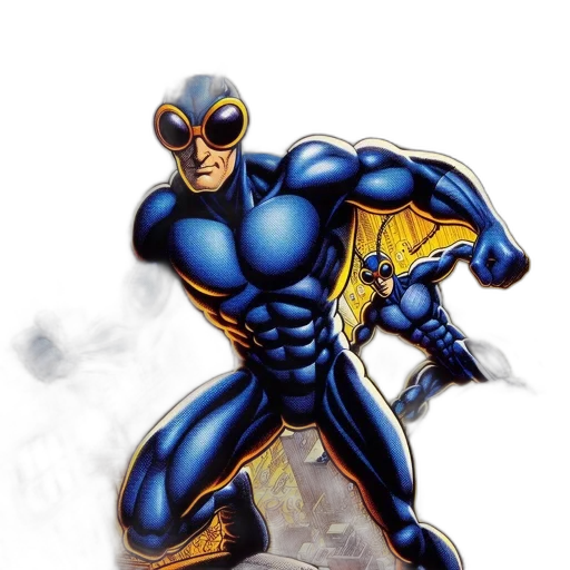 comic book art, concept art, cartoon, 3d render transparent PNG cut-out