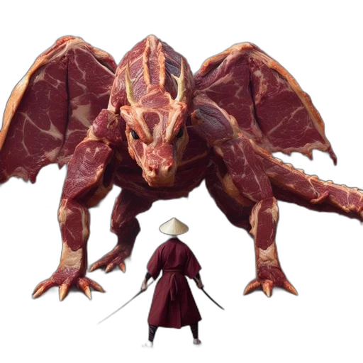 dragon, creature, animal, concept art transparent PNG cut-out