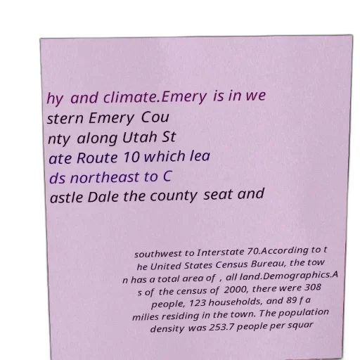 map, showing, emery, utah transparent PNG cut-out