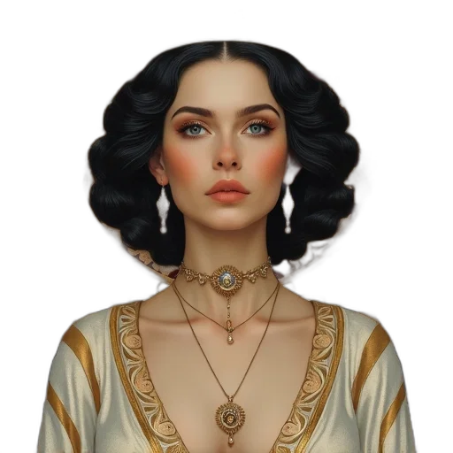 jewelry, crown, face, dress transparent PNG cut-out