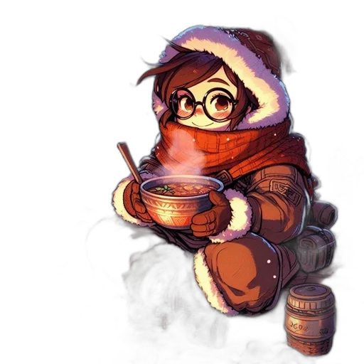 food, staff, concept art, fantasy art transparent PNG cut-out
