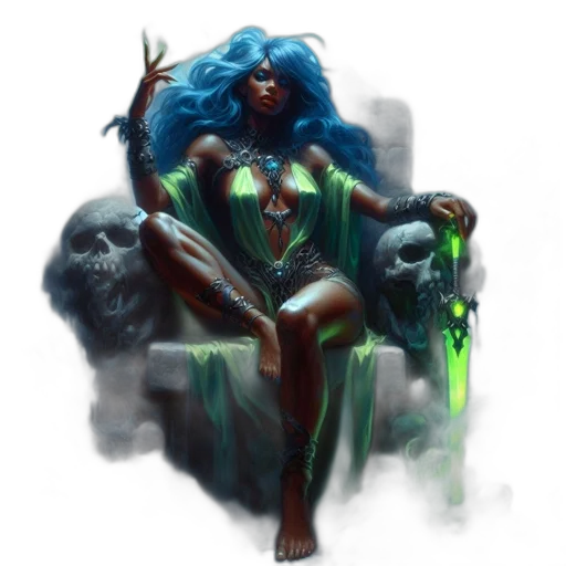 fantasy art, concept art, comic book art, pixel art transparent PNG cut-out