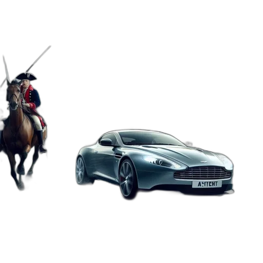 car, concept art, silver, aston transparent PNG cut-out