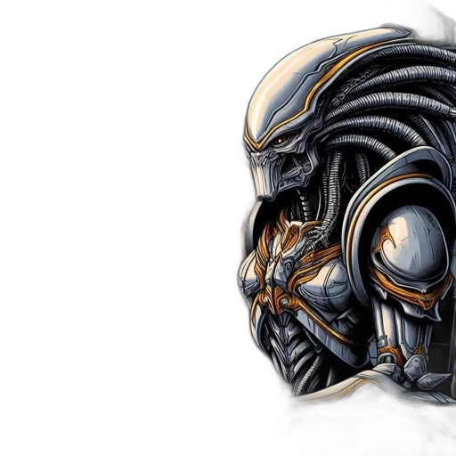 mask, concept art, fantasy art, photorealistic transparent PNG cut-out